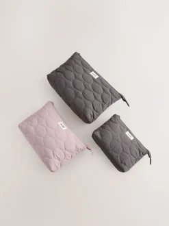self. Grey Pouch Set 3 Pack