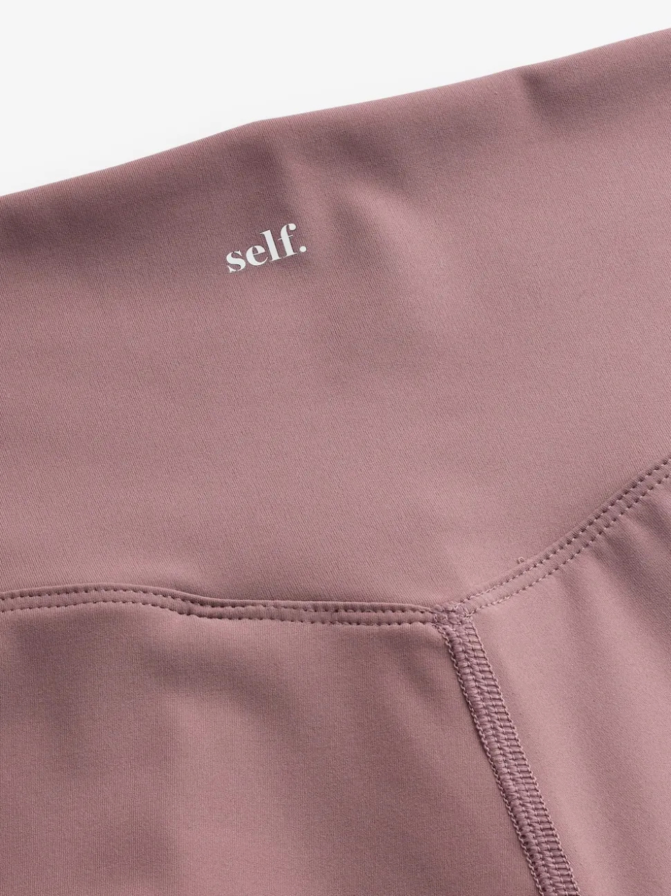 self. Mauve High Waist Leggings