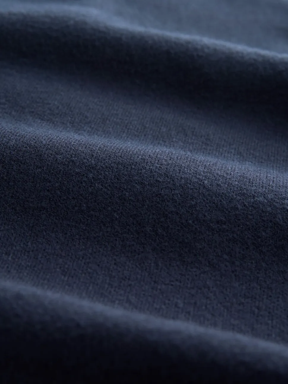 self. Navy Barrell Leg Knitted Joggers