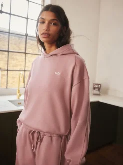 self. Pink Hoodie