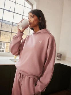 self. Pink Hoodie