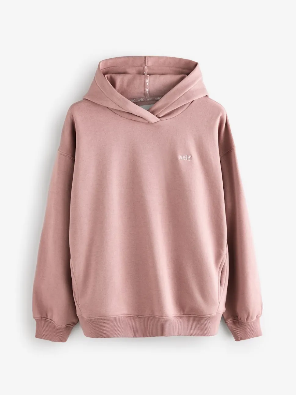 self. Pink Hoodie