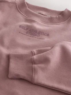 self. Pink Sweatshirt