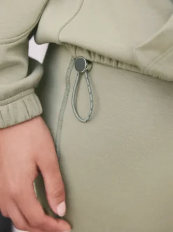 self. Sage Green Kickflare Joggers