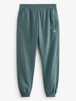 self. Teal Blue Cuffed Joggers