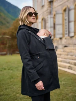 Seraphine Black 3 in 1 Maternity & Babywearing Premium Top