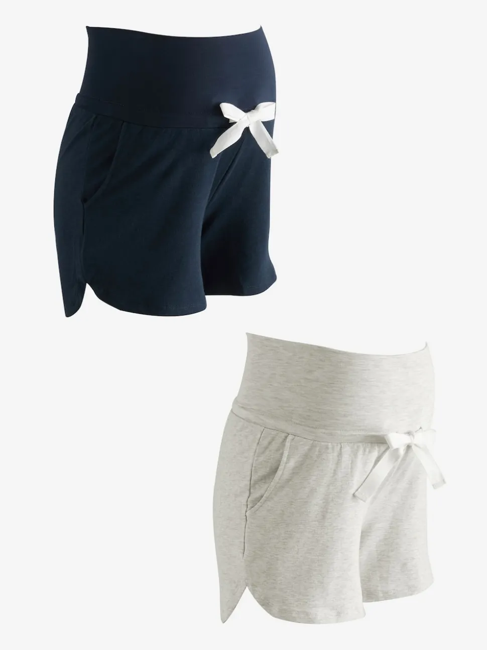 Seraphine Blue Maternity Loungewear Shorts 2 Pack