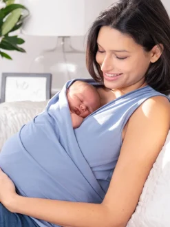 Seraphine Blue Skin to Skin Babywearing Sleeveless Top