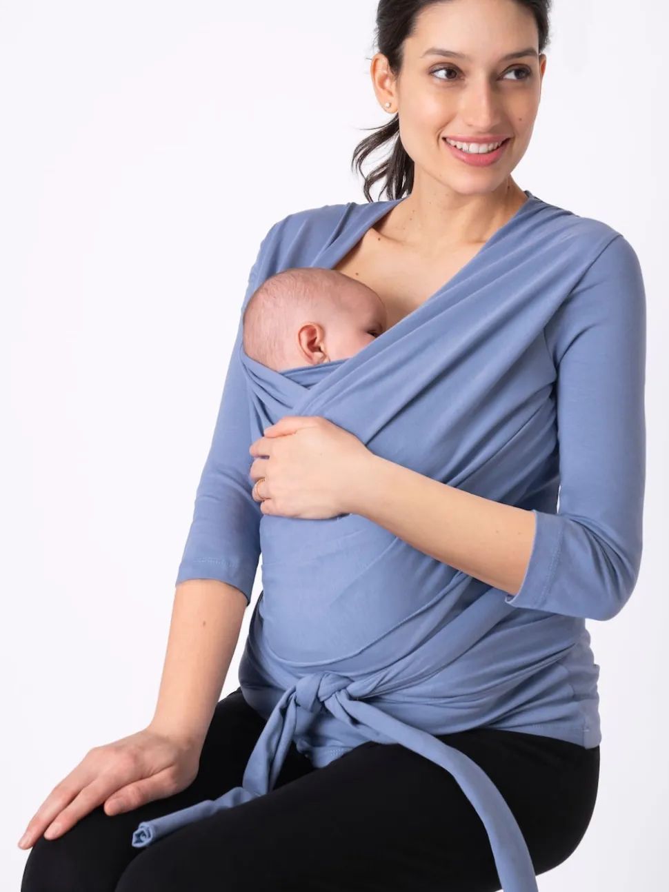Seraphine Blue Skin to Skin Babywearing Sleeveless Top