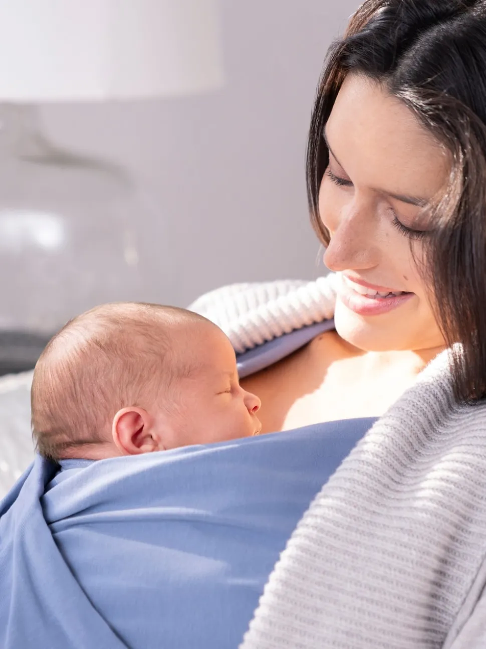 Seraphine Blue Skin to Skin Babywearing Sleeveless Top
