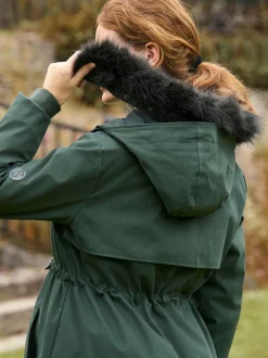 Seraphine Green Premium Sub-Zero Down Filled 3-In-1 Maternity & Babywearing Parka