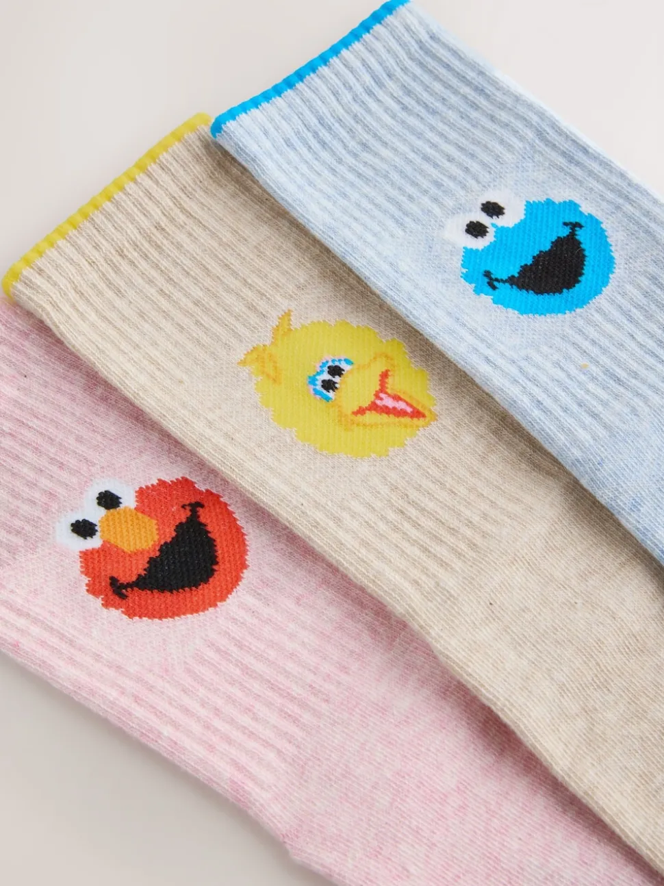 Sesame Street License Ankle Socks 3 Pack