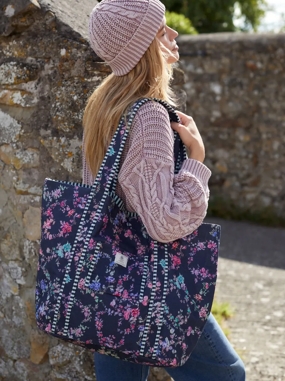 Shabby Chic by Rachel Ashwell® Navy Tote Bag