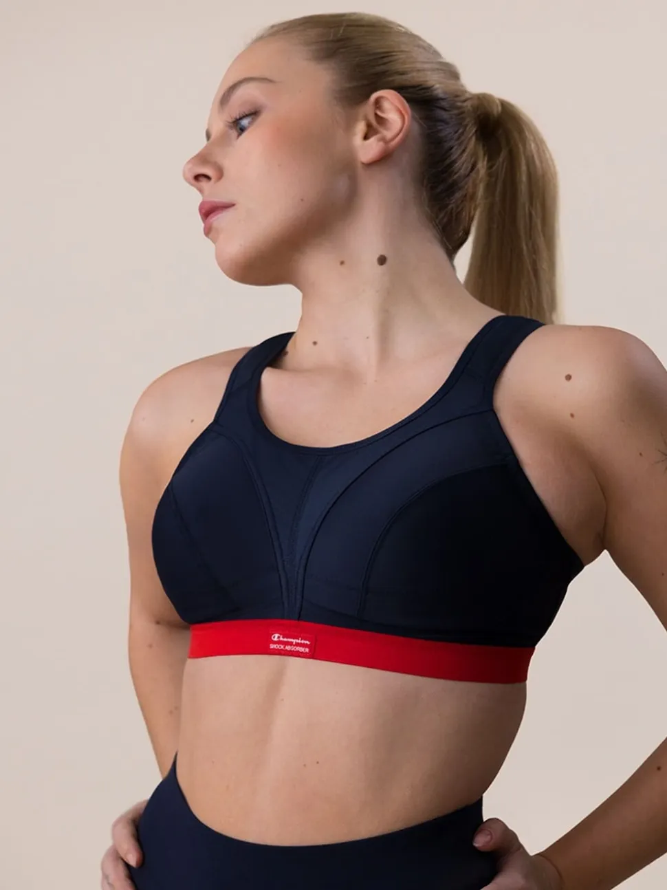 Shock Absorber Navy Active Sports Bra