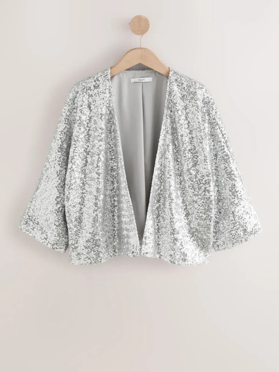 Silver Sequin Jacket