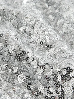 Silver Sequin Jacket