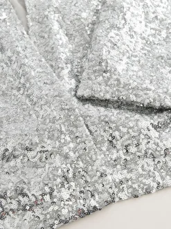 Silver Sequin Jacket