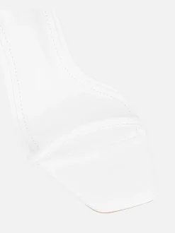 Simmi London White Yesmina Heeled Sandals