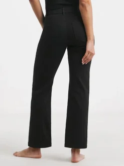 Simply Be Black 24/7 Straight Leg Jeans