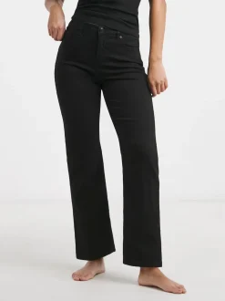 Simply Be Black 24/7 Straight Leg Jeans
