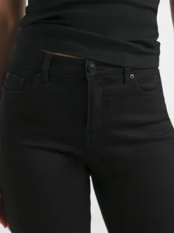 Simply Be Black 24/7 Straight Leg Jeans