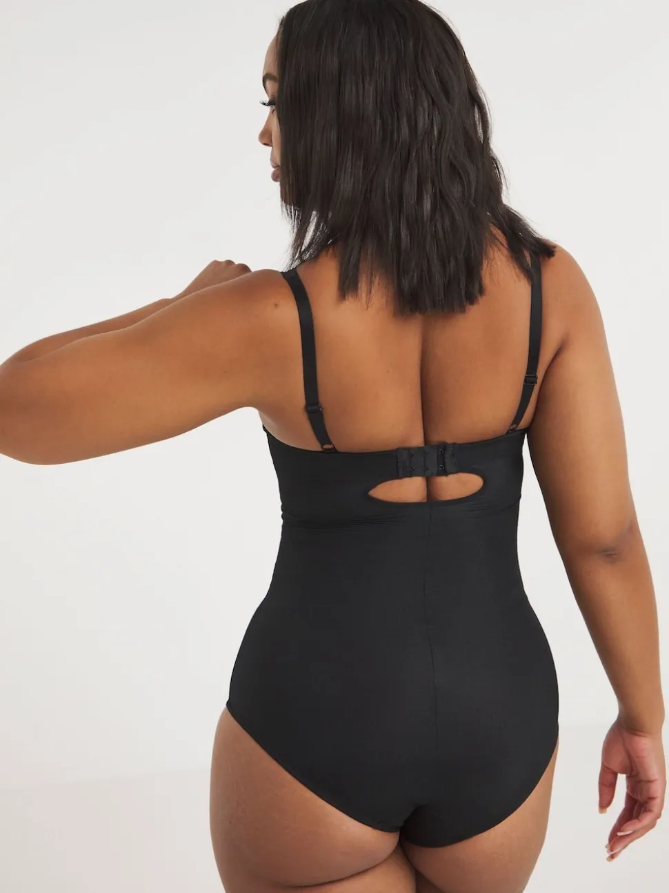 Simply Be Black Magisculpt Ella Lace Firm Control Bodyshaper