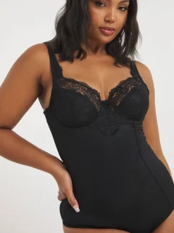 Simply Be Black Magisculpt Ella Lace Firm Control Bodyshaper