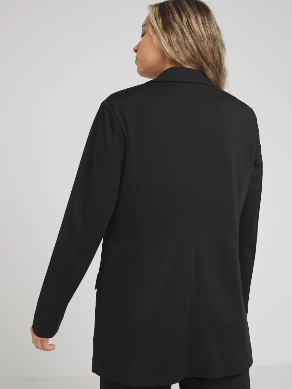 Simply Be Black Ponte Blazer