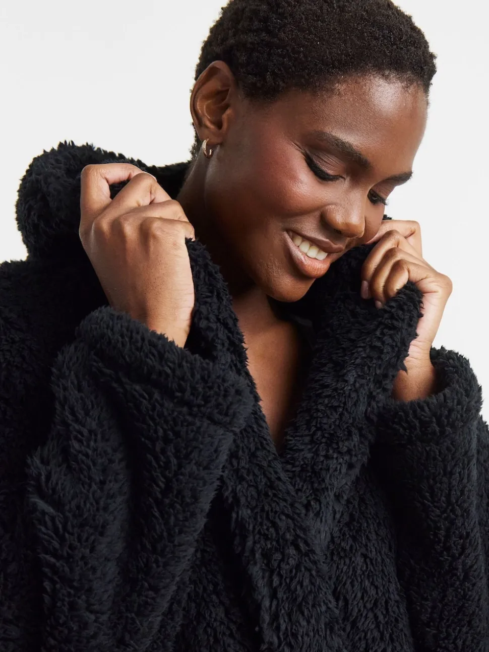 Simply Be Black Pretty Secrets Teddy Midi Gown