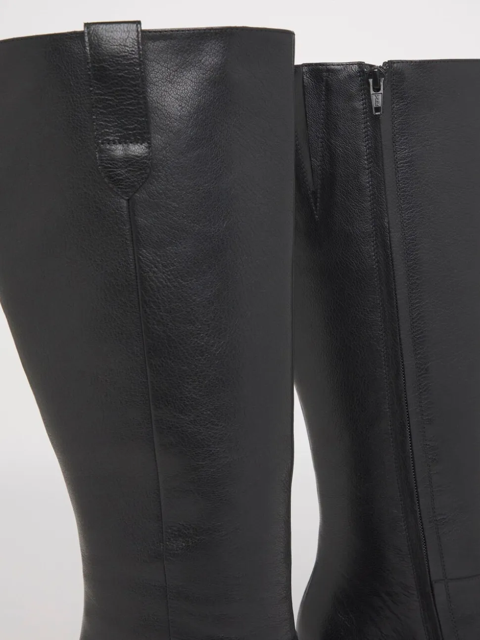 Simply Be Black Wide Fit Block Heel Knee High Boots