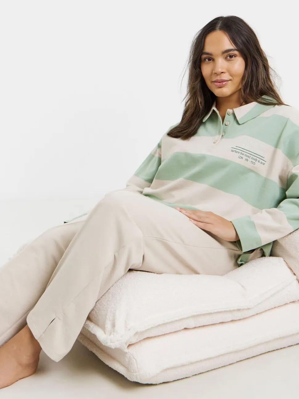 Simply Be Blue Lounge Set