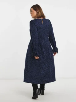 Simply Be Blue Supersoft Midi Dress