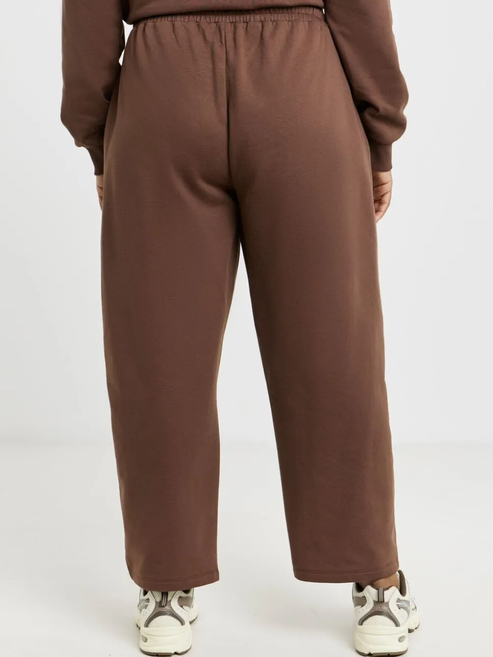 Simply Be Brown Barrel Leg Joggers
