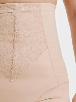 Simply Be Pink Magisculpt Ella Lace Thighshaper Frim Control Shapewear & solutions