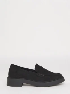 Simply Be Soft Black Extra Wide Fit Chunky Mary Jane Shoes