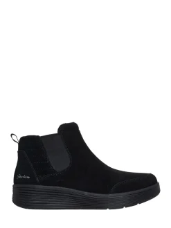 Skechers Black Arch Fit Laguna Boots