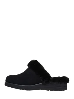 Skechers Black Keepsakes Wedge Time To Cruise Slippers