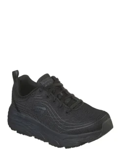 Skechers Black Womens Elite Slip Resistant Arch Fit Trainers