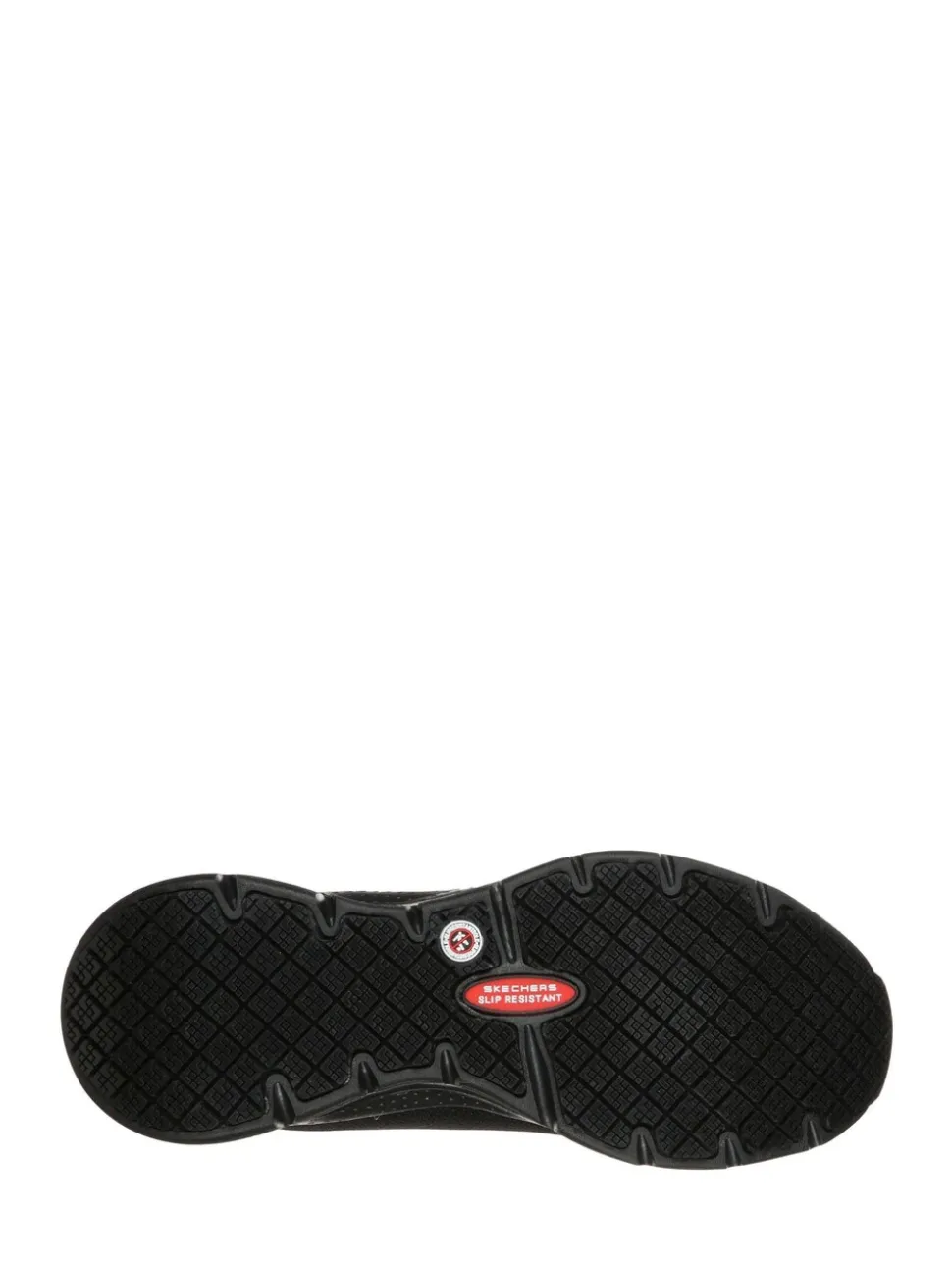 Skechers Black Womens Work Arch Fit Slip Resistant Trainers