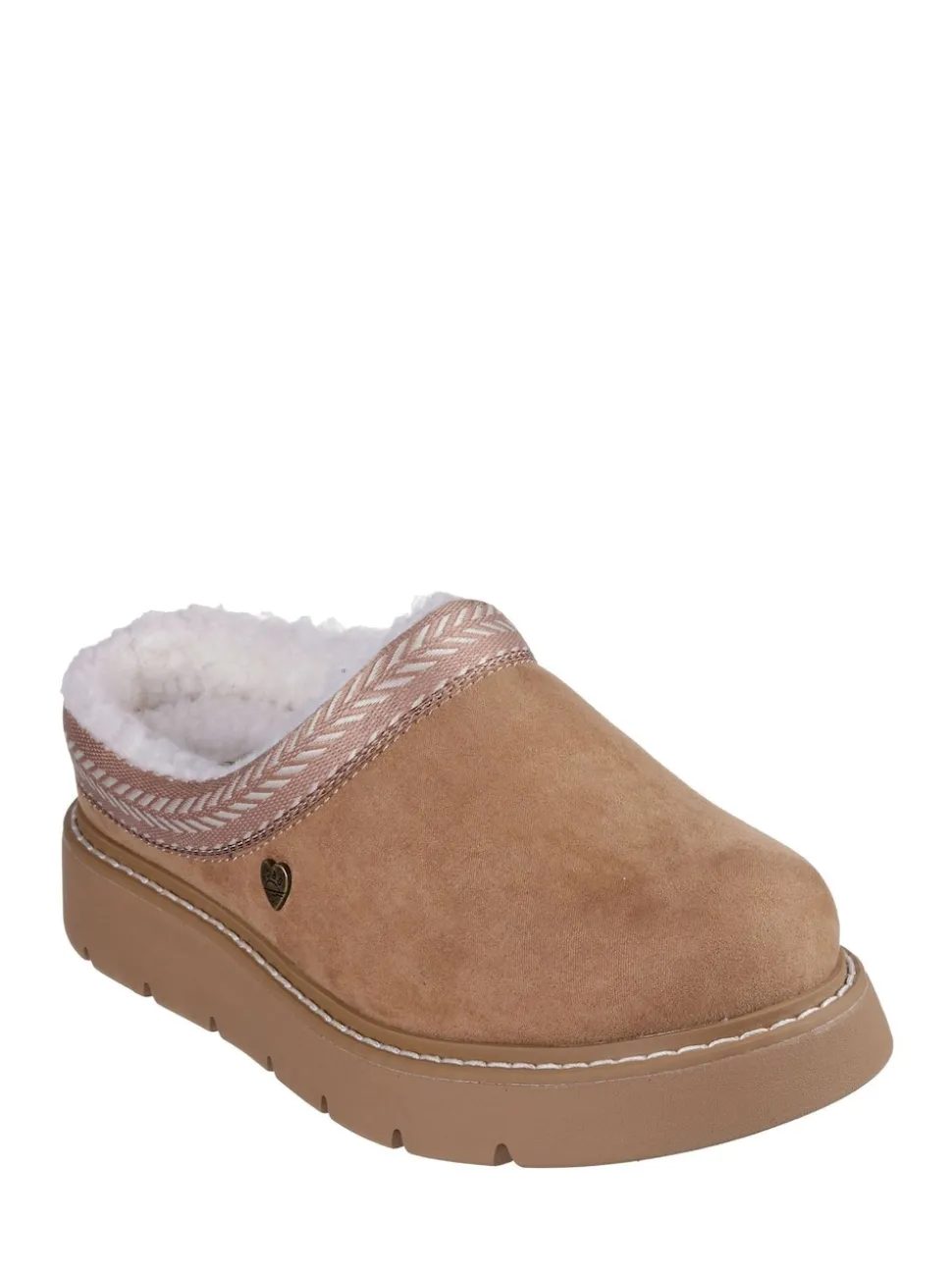 Skechers Brown Keepsakes Lite Cozy Fest Slippers