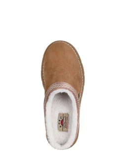 Skechers Brown Keepsakes Lite Cozy Fest Slippers