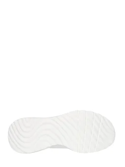 Skechers Chalk White BOBS Sport Squad Chaos Slip In Trainers