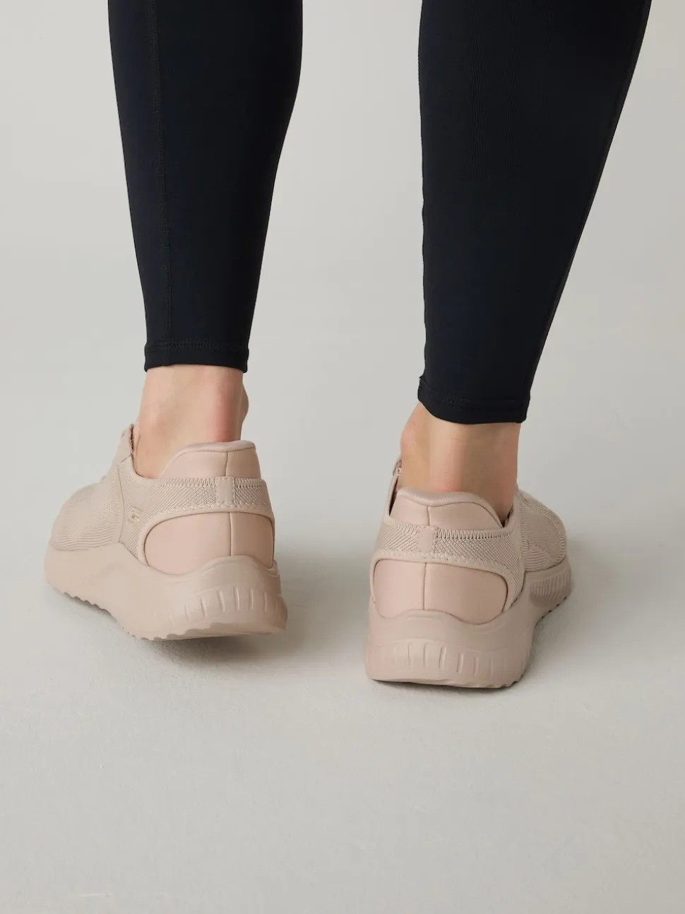 Skechers Light Natural BOBS Sport Squad Chaos Slip In Trainers