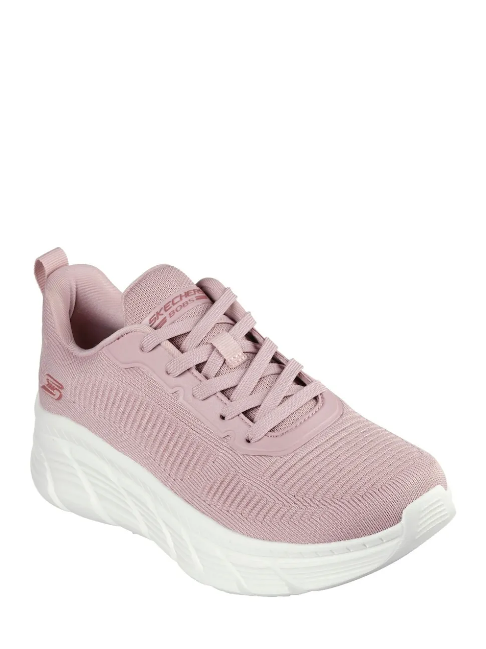 Skechers Pink Womens Bobs B Flex Hi Flying Trainers