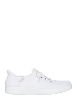 Skechers White Skip Cute B Sweet Trainers