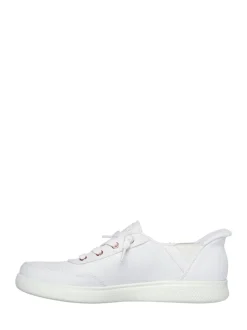 Skechers White Skip Cute B Sweet Trainers