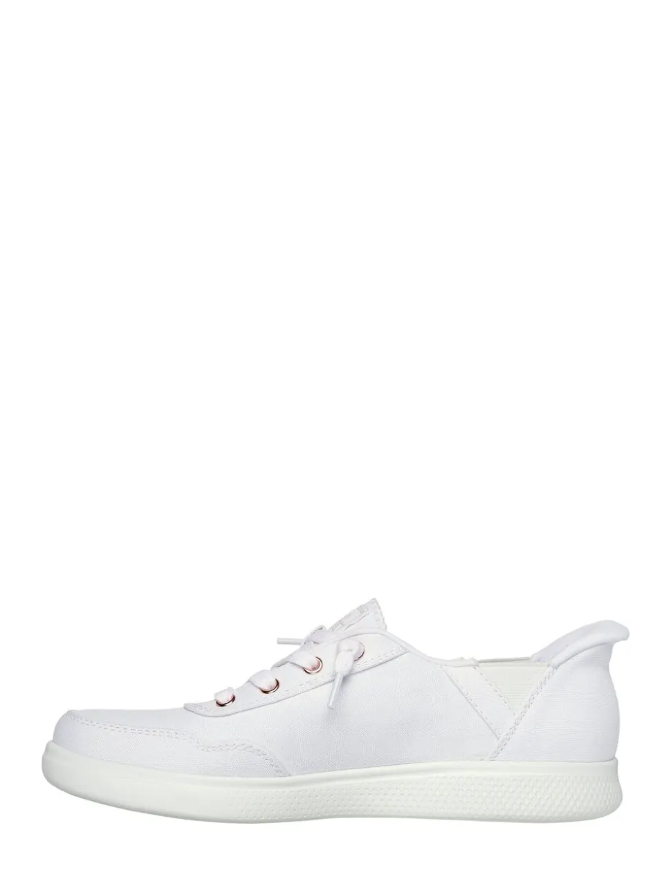 Skechers White Skip Cute B Sweet Trainers