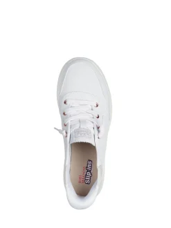 Skechers White Skip Cute B Sweet Trainers