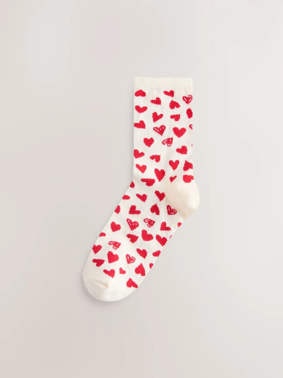 Sketchy Heart Ankle Socks 4 Pack