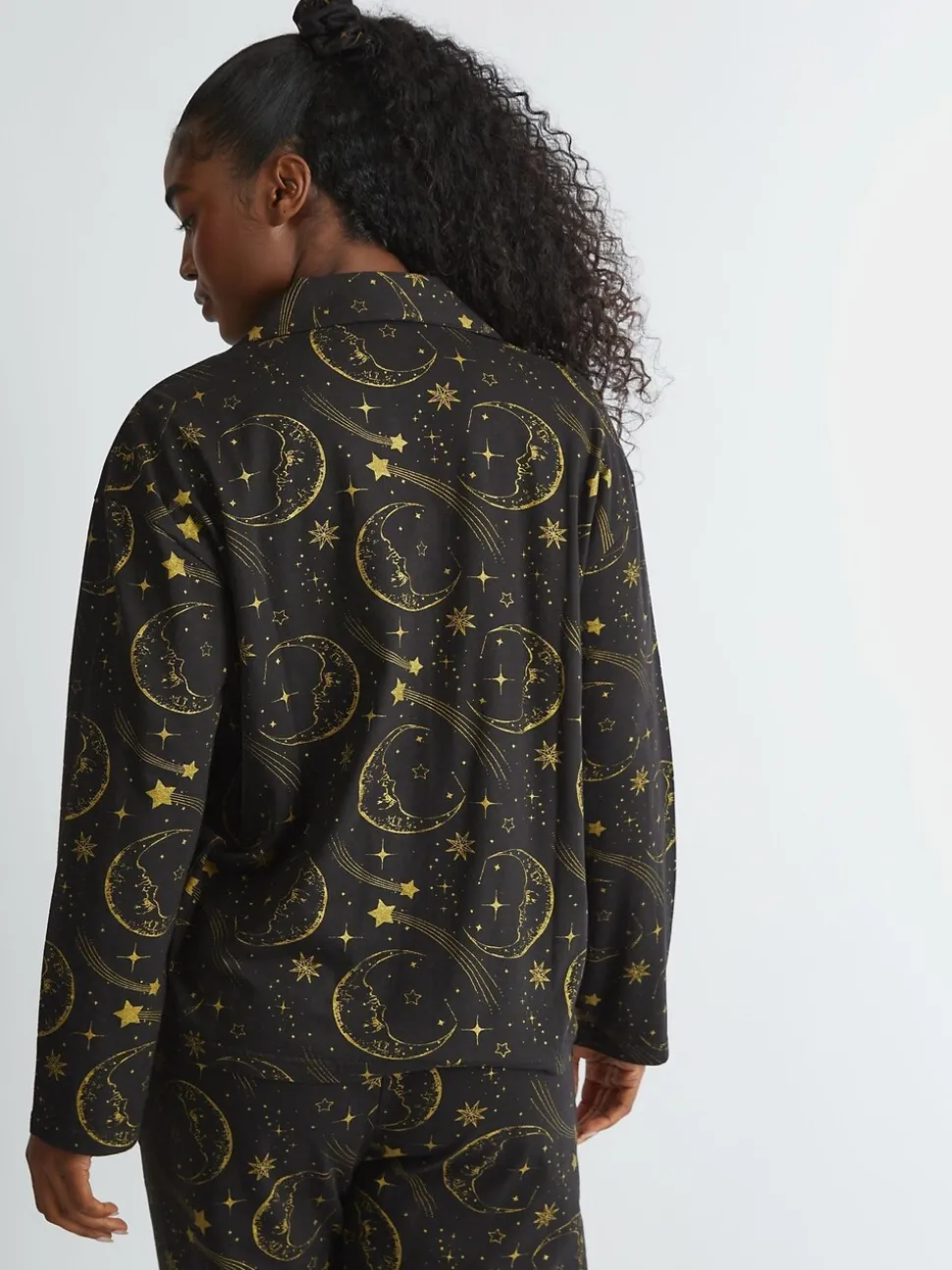 Skinnydip Black Celestial Pyjama Set